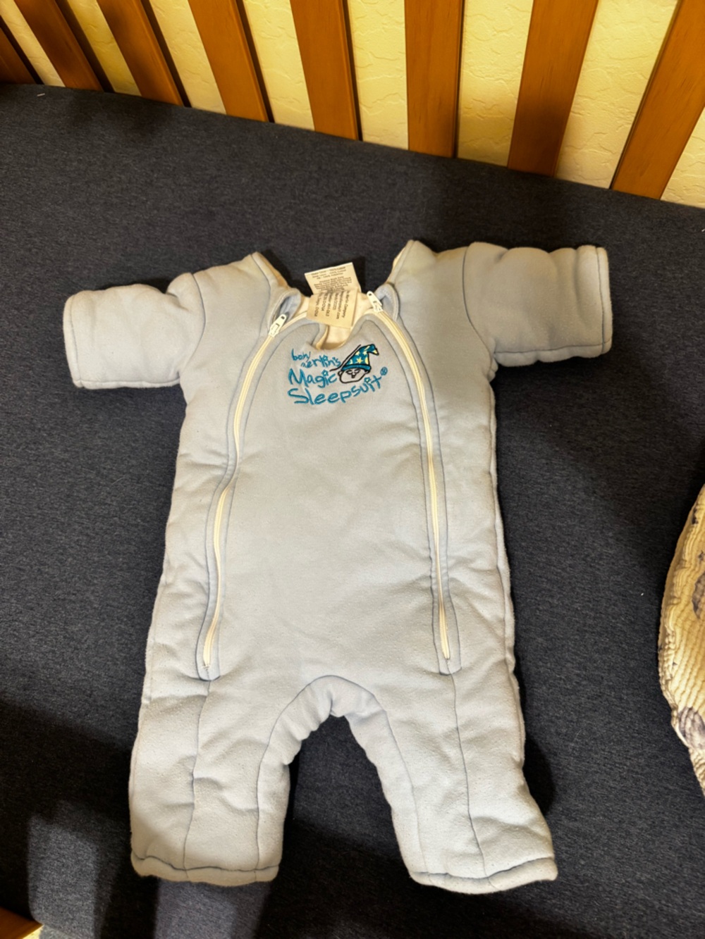 Magic Sleepsuit Light Blue Baby One-Piece Footie